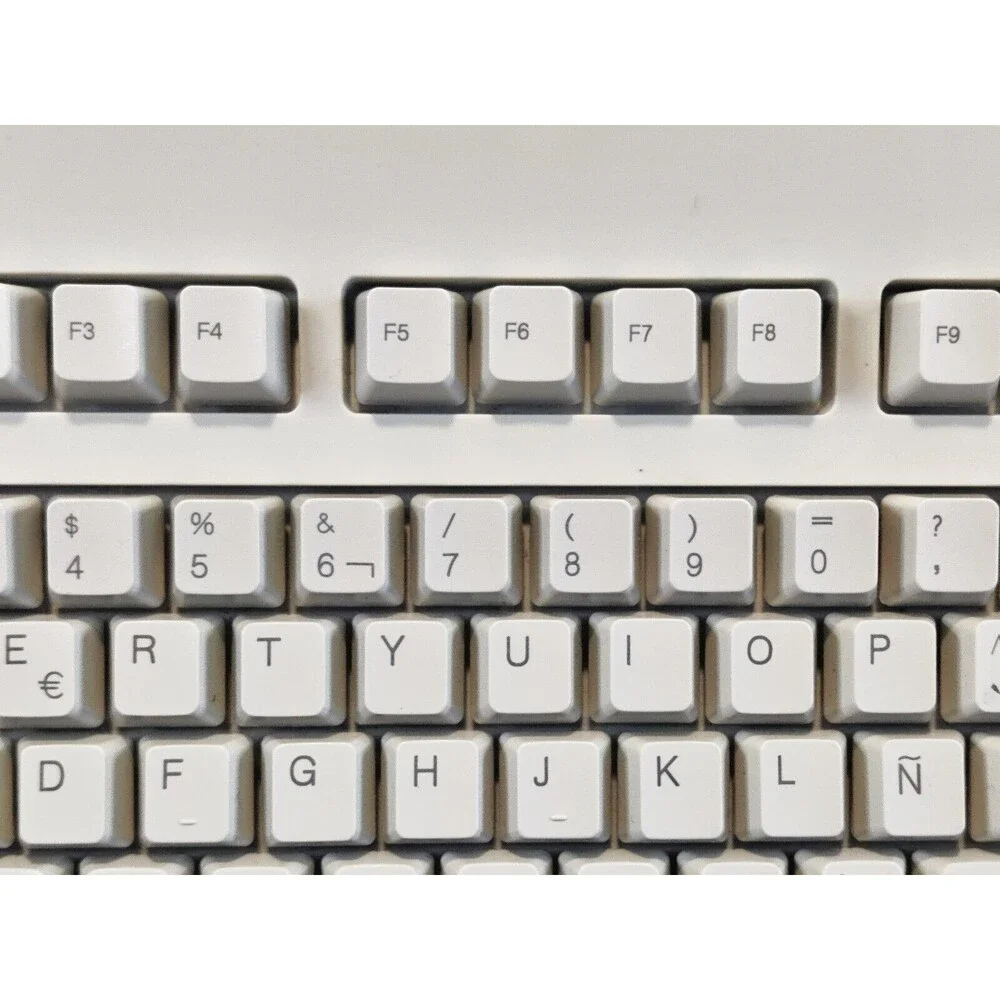 VTG Keytronic Model E05366SPPS2-C Wired PS/2 Spanish Keyboard USB Adapter WORKS